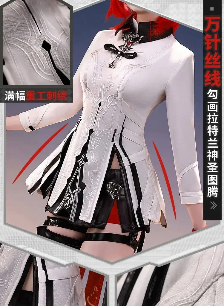 Exusiai the New Covenant Cosplay Costume Game Arknight Uniform Halloween Carnival Party Christmas Play Role Clothes Clothing
