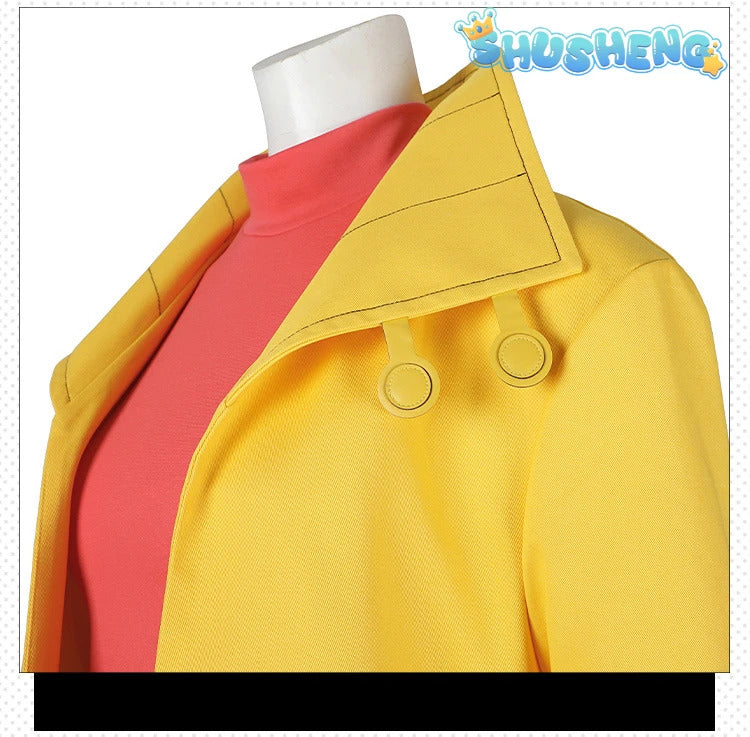 Super Villain Fantasia X 97 Cosplay Jubilee Cosplay Costume Disguise For Girls Women Adult Coat PantsHalloween Carnival Suit