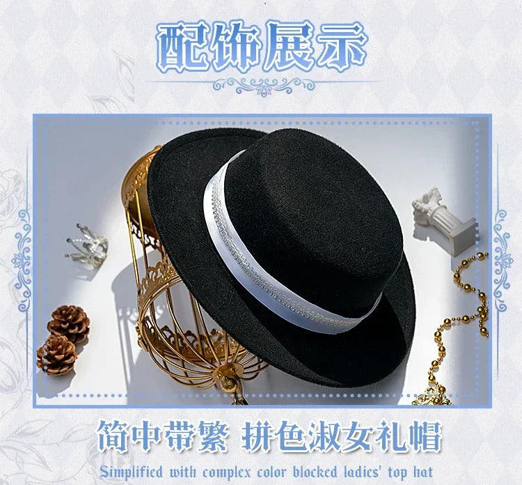 Shusheng-R Anime EVA New Ayanami Rei Cosplay Costume Halloween Party Sweet Lolita dress hat socks necklace prop set men women uniforms