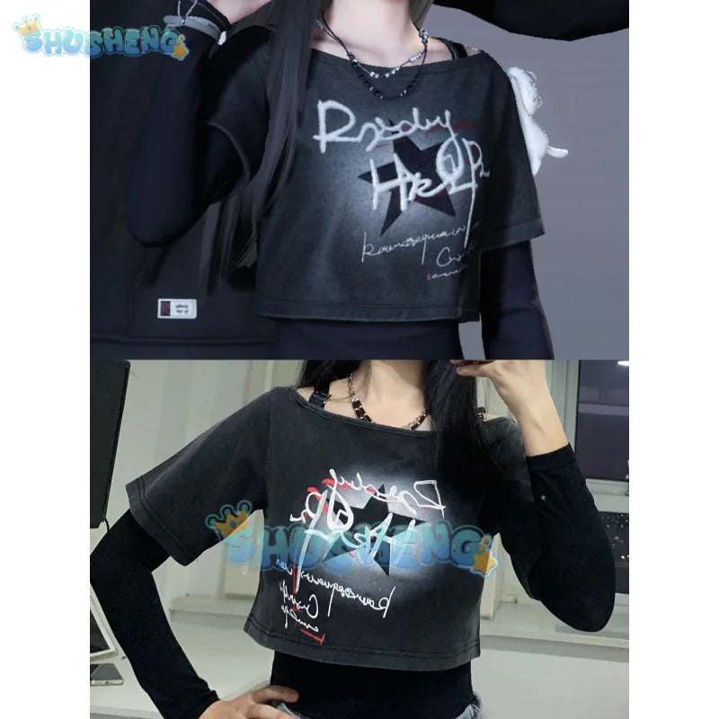 Love And Deepspace Heroines Cosplay Costume Tops Halloween Carnival Party Christmas Play Role Clothes Clothing Shusheng