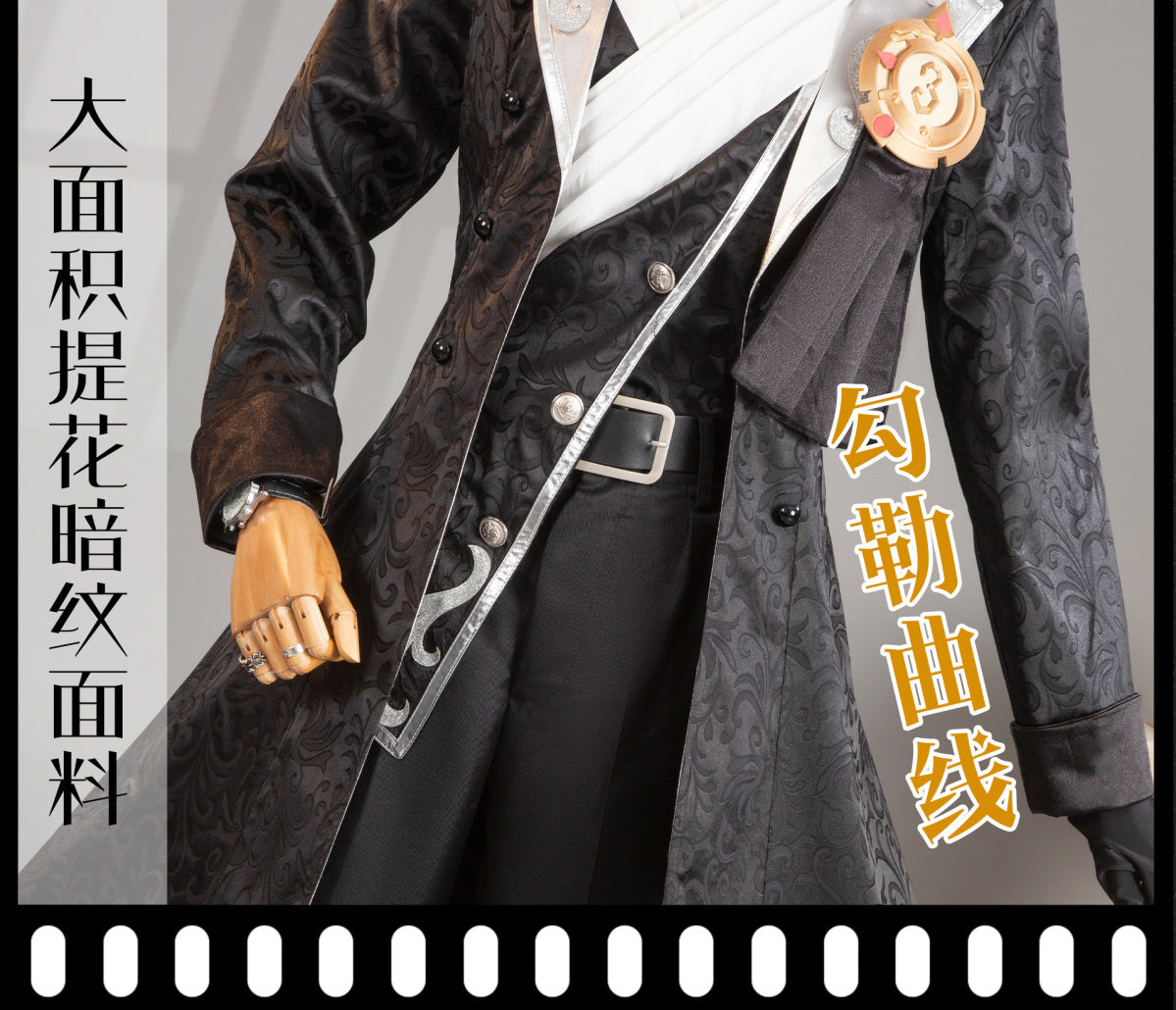 Game Identity V Merciful Photographer DM Joseph Desaulniers Cosplay Costume Fancy Suit Halloween Carnival Uniforms Custom Made