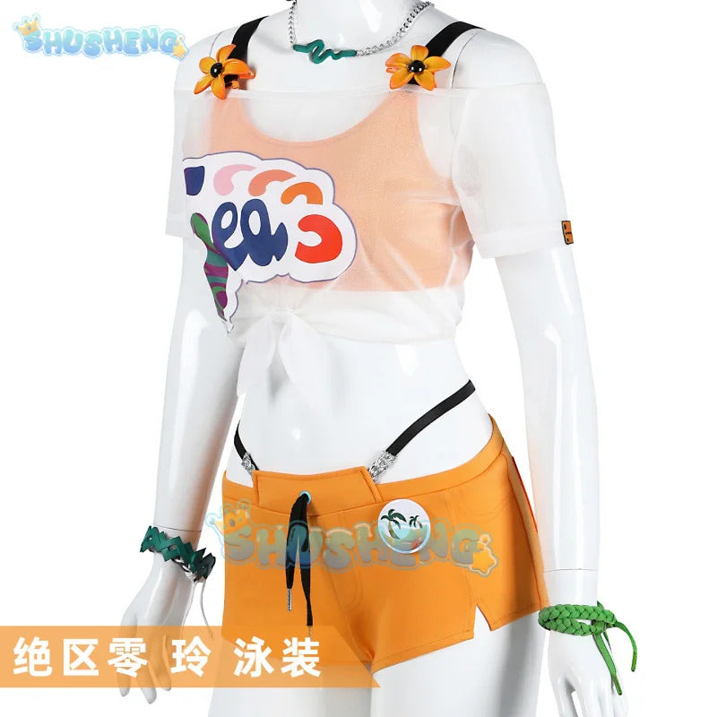 Love and Deepspace Heroines Cosplay Costume Zayne To Dawn and Dusk Endless Vows Wedding Dress Halloween Role Play Clothing