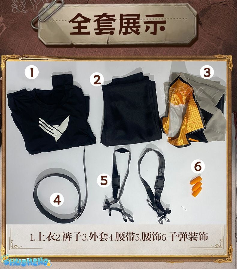 Game Valorant Phoenix Cosplay Costume Halloween Carnival Party Outfit