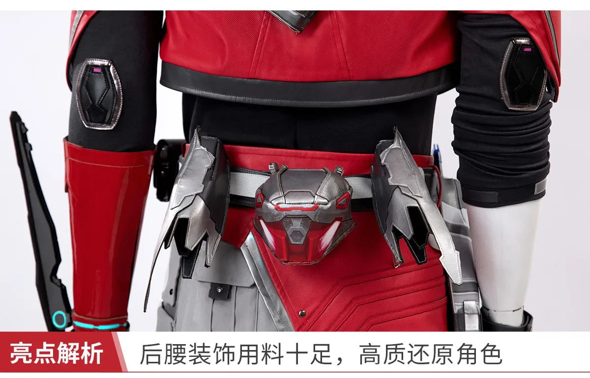 Game Apex legends Luciano Sparrow cosplay costume Coat pants belt gloves necklace props shoes set men woman fantasy New uniform