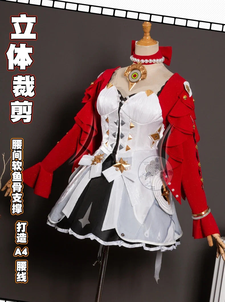 Zenless Zone Zero Astra Yao Cosplay Costume Uniform Halloween Carnival Party Christmas Play Role Clothes Clothing for Women