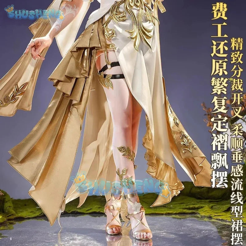 Honkai: Star Rail Aglaea Game Suit Elegant Cosplay Costume Uniform Halloween Carnival Party Christmas Play Role Clothes Clothing