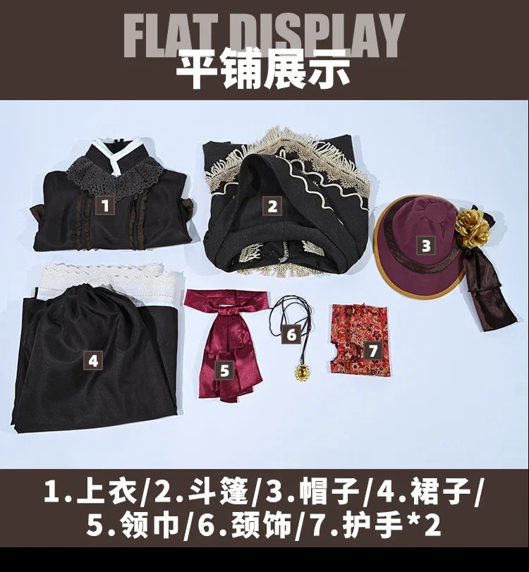 Doll Cosplay Costume Game Bloodborne doll The daughter of the universe Uniform Halloween Carnival Party Play Role Clothing