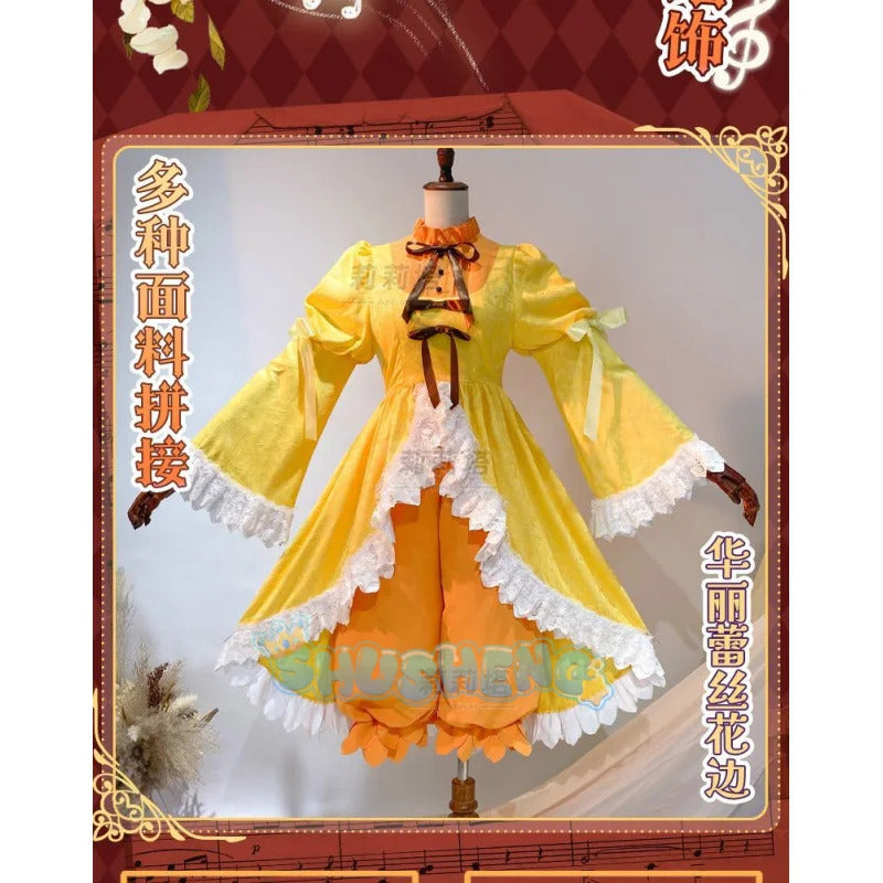 Anime Rozen Maiden Hinaichigo Souseiseki Cosplay Costume Halloween Carnival Sweet and Cute Lolita Dress and Accessories Girl Set
