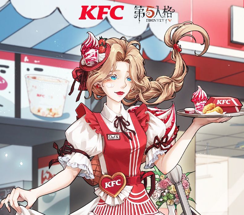 Identity V Grace Naiad Game Suit Sweet Lovely Maid Dress Cosplay Costume Halloween Party Role Play Outfit Women