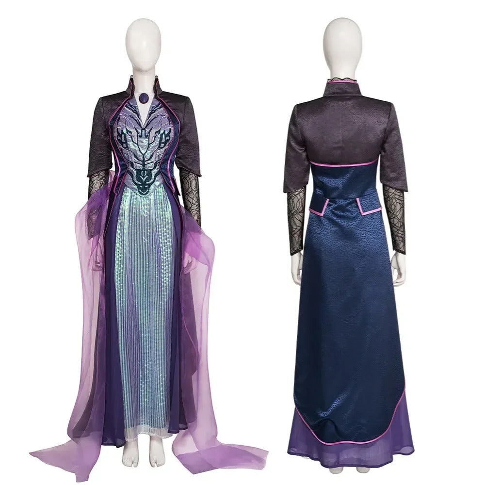 Agaka cosplay costume Agada cos all along dress coat shawl outfit high quality Halloween Comic Con party dresses custom made