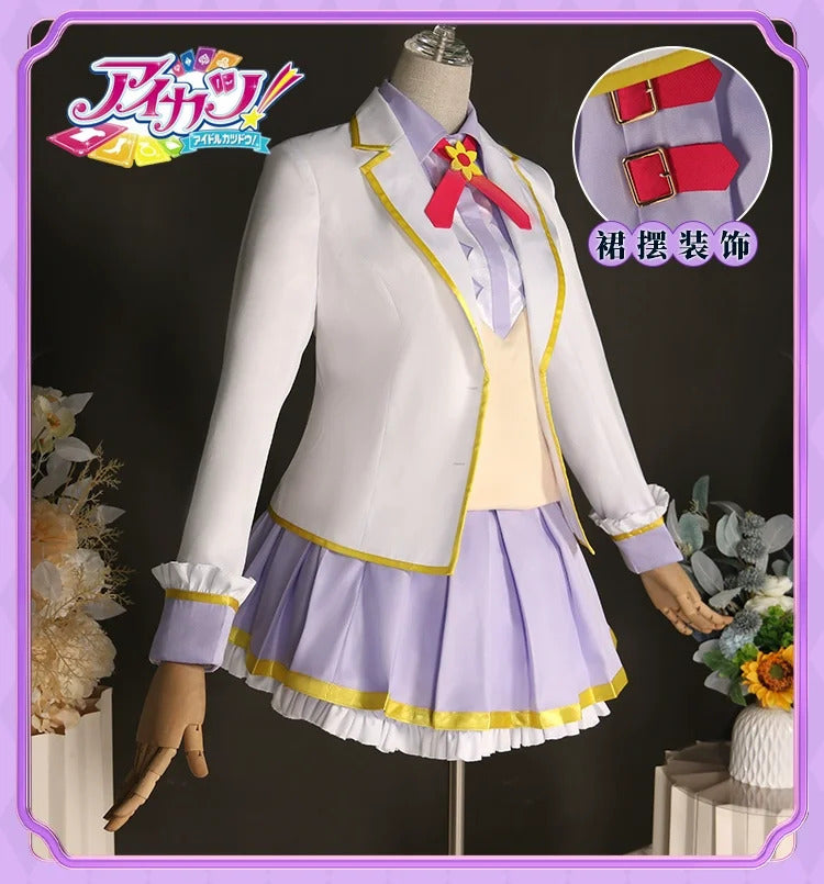 Aikatsu! Series Venus Ark Cosplay Costume School Uniform Halloween Carnival Party Christmas Play Role Clothes Clothing for Women