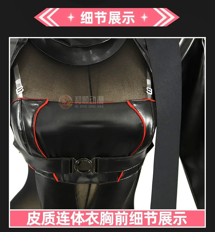 Goddess of Victory: Nickel Red Lotus shadow sexy women cosplay costume cos game anime party uniform halloen play rode clothes