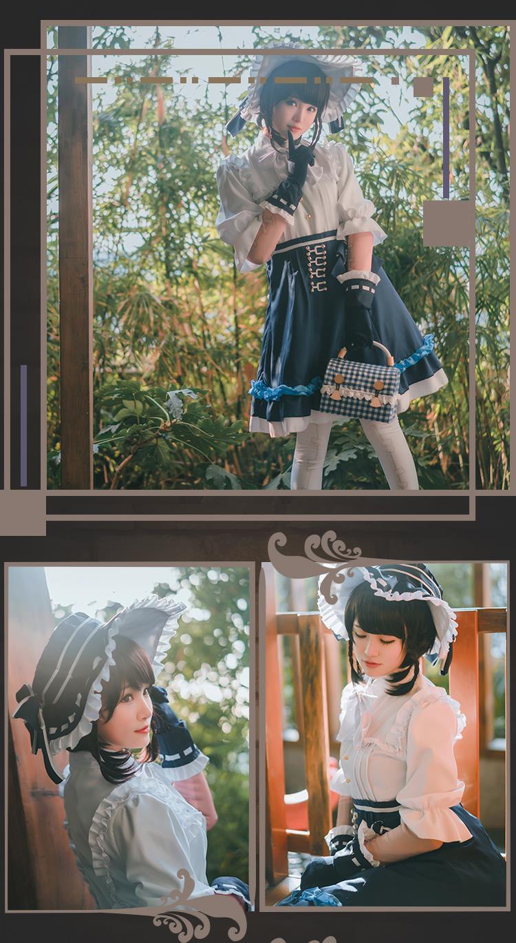 Anime Game Identity V Gardener Emma Woods Lolita Dress Lovely Uniform Cosplay Costume Role Play For Women