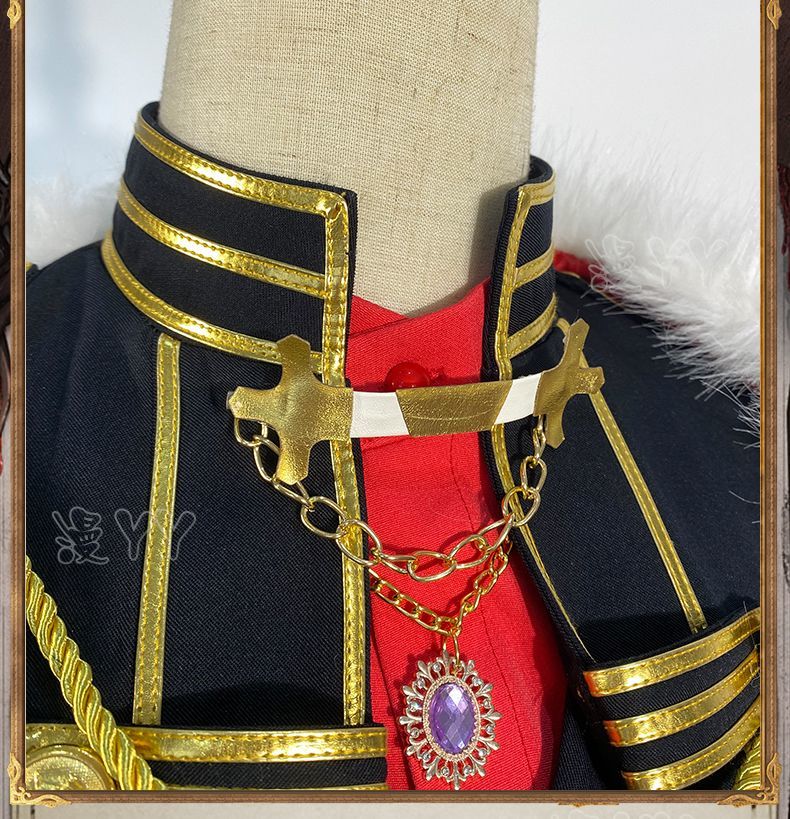 VTuber NIJISANJI Virtual YouTuber Kuzuha Cosplay Costume Black Evening Dress Cloak Wig Man Woman Carnival Masked Ball Suit