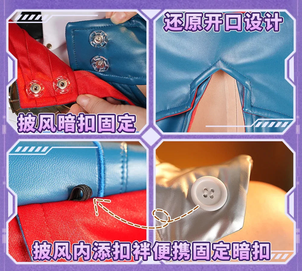 Game Genshin Impact Ineffa Cosplay Costume Uniform Halloween Carnival Party Christmas Play Role Clothes Clothing for Women
