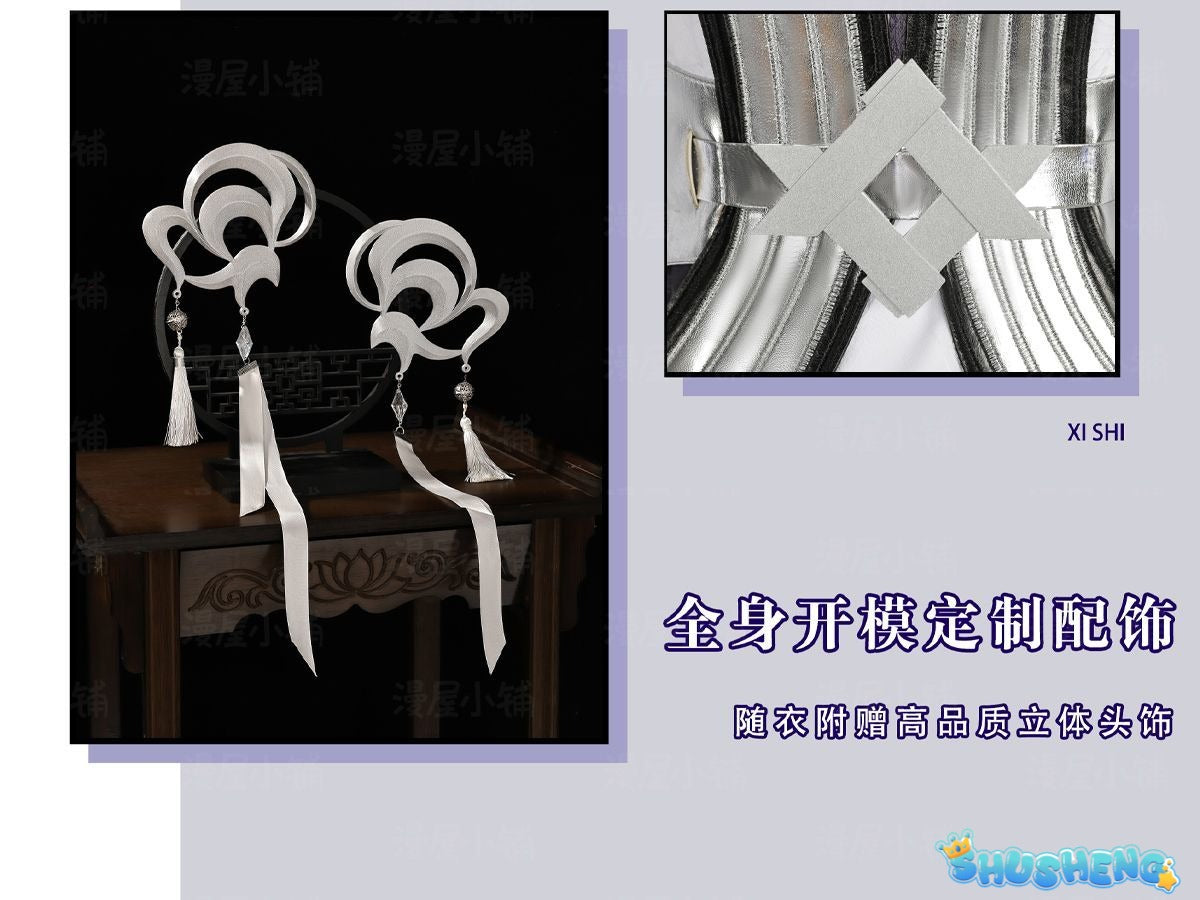 Xishi Cosplay Game Honor of Kings Cosplay Costume Full Set Halloween Carnival Uniform Anime Clothing Party Suit