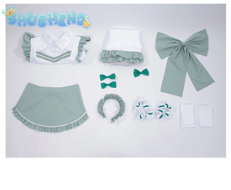 Anime Roshidere Alya Alisa Mikhailovna Kujou Cosplay Maid Costume Wig Yuki Suou Dress Maid Skirt Ayano Kimishima Halloween Women