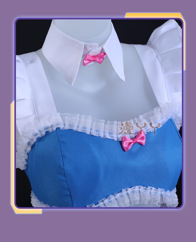 Anime Re:Life in A Different World From Zero Rem Cosplay Costume Wig Swimsuit Skirt Adult Woman Sexy Summer Sand Party Suit