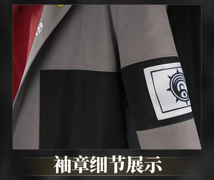 Anime Gachiakuta Enjin Cosplay Costume Uniform Earrings Choker Akuta Cleaners Halloween Party for Women Men Carnival Prop