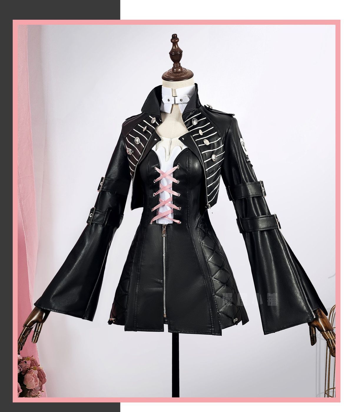 Arknights Lemuen Cosplay Costume Wig Dress Jacket Uniform Outfit Leggings Festival Halloween Party Women Girls Role Play Props