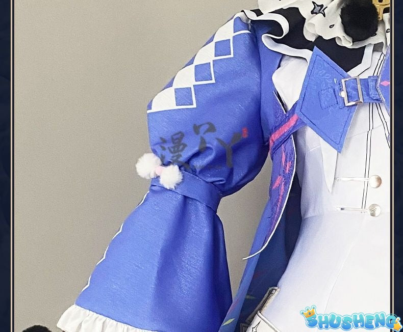 Game Wuthering Waves ROCCIA Cosplay Costume ROCCIA Two Tail Women Girl Halloween Performance Stage Roleplay Uniform