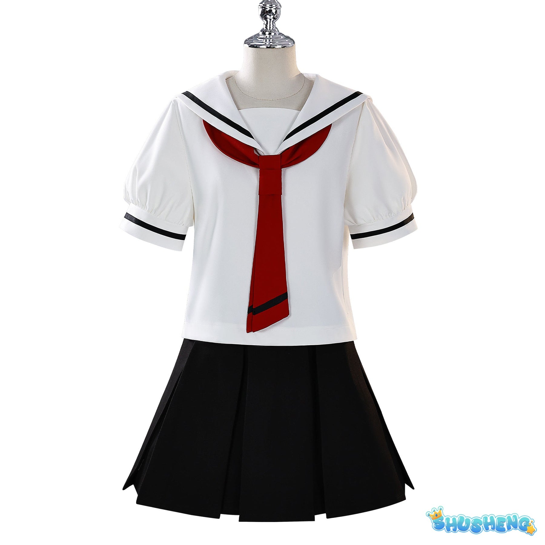Anime Magic Card Captor Cardcaptor Kinomoto Sakura Cosplay Costume Summer JK School Uniform Shirt Woman Lovely Campus Suit