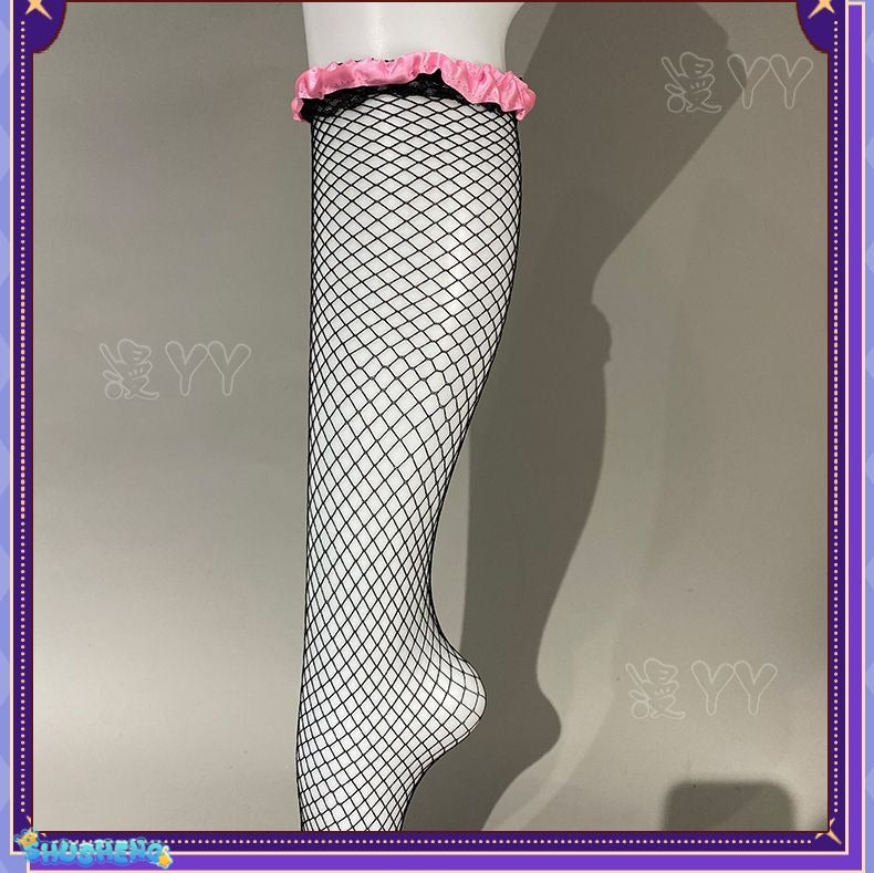 YouTuber VTuber Mococo Abyssgard Cosplay Costume Party Suit Top Skirts Halloween Uniform Anime Clothing Custom Made Shoes