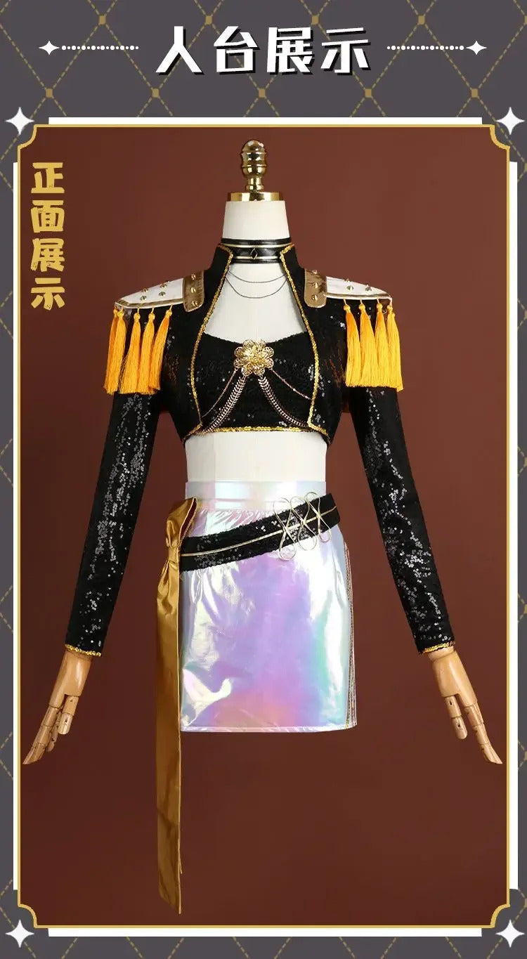K-Pop: Demon Hunters Mira Cosplay Costume Song Server Uniform Halloween Carnival Party Christmas Play Role Clothes Clothing