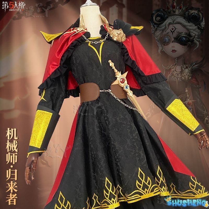 Game Identity V Mechanic Tracy Reznik Cosplay Costume Women Cute Dress Hallween Carnival Uniform Anime Clothing