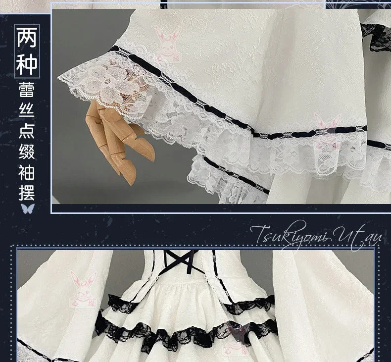 Tsukiyomi Utau Anime Shugo Chara Cosplay Costume Halloween Carnival Sweet Gothic Dress Wig Women Lolita Prop Accessories Uniform