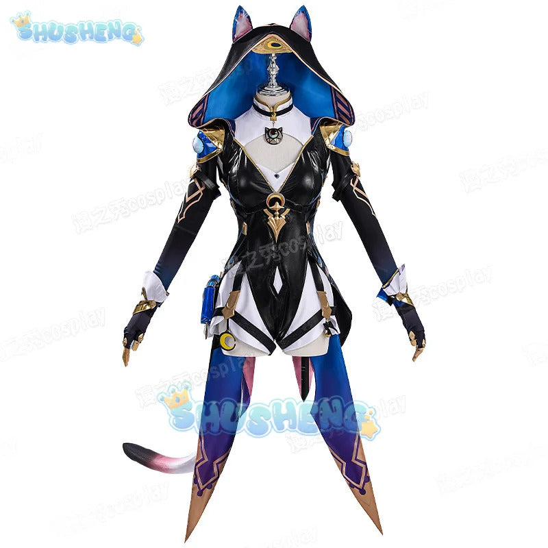 Cipher Cosplay Costume Game Honkai:Star Rail Uniform Halloween Carnival Party Christmas Play Role Clothes Clothing for Women