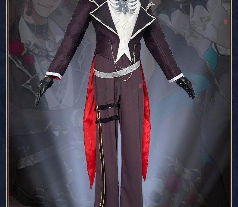 Prisoner/Luca Balsa Cosplay Game Identity V Costume The Official Halloween Concert Daily Outfit Party Role Play Clothing