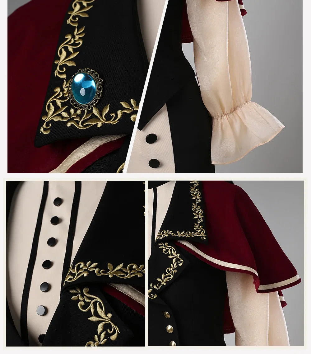 Shusheng-R BanG Dream!Ave Mujica Umiri Yahata Cosplay Costume Timoris Uniform Halloween Carnival Party Christmas Play Role Clothes