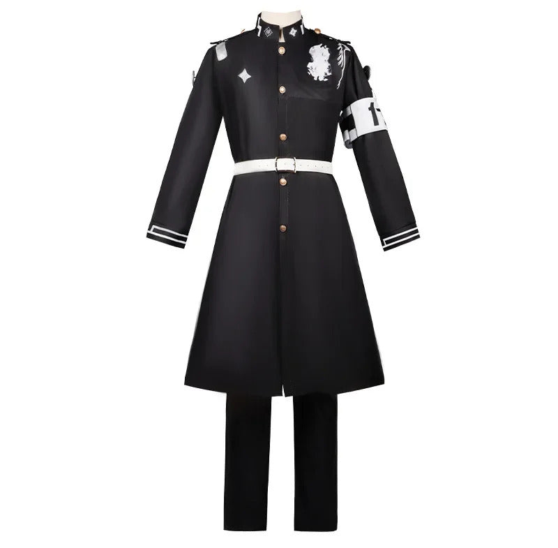 Amemiya Darumi Sizuhara Hiruko Sumino Takumi Omokage Yugamu The Hundred Line -Last Defense Academy cosplay Halloween costume set