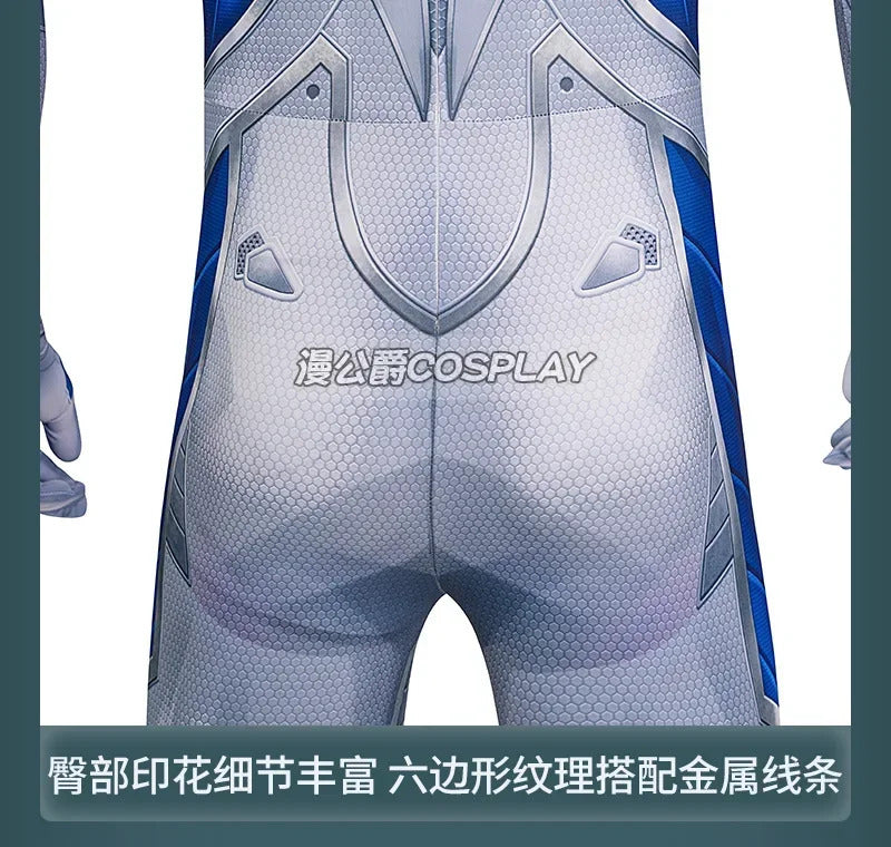 Mister Fantastic Cosplay Costume Reed Richards Uniform Halloween Carnival Party Christmas Play Role Clothes Clothing for Men