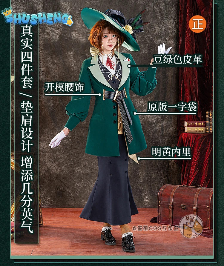 Reverse:1999 Kakania Doctor Game Suit Gorgeous Uniform Cosplay Costume Halloween Party Role Play Outfit Women S-3XL