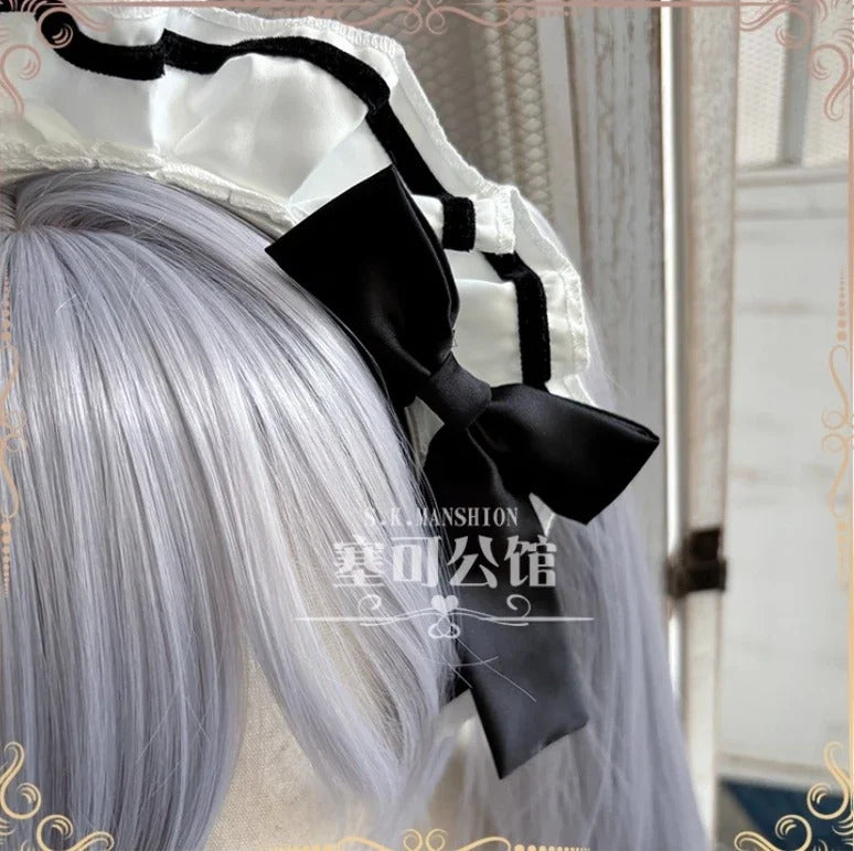 Cinderella Goddess of Victory: Nikke Cosplay Costume Lolita Sweet Maid Dress Accessories Socks Wig Props Halloween Girl Uniform
