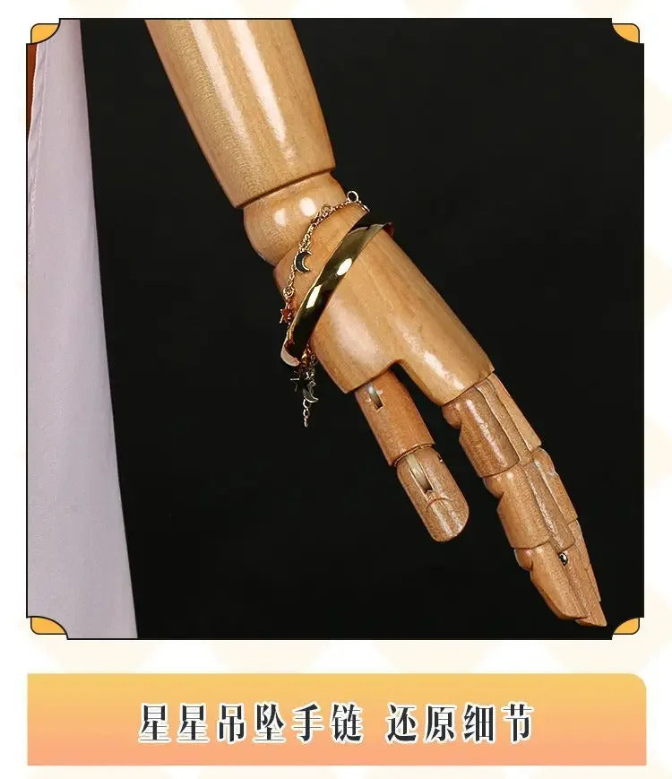 Mitsumata Choko Anime Maebashi Witches Cosplay Costume Top cloak skirt headwear socks hair clip Halloween JK sweet girl uniform