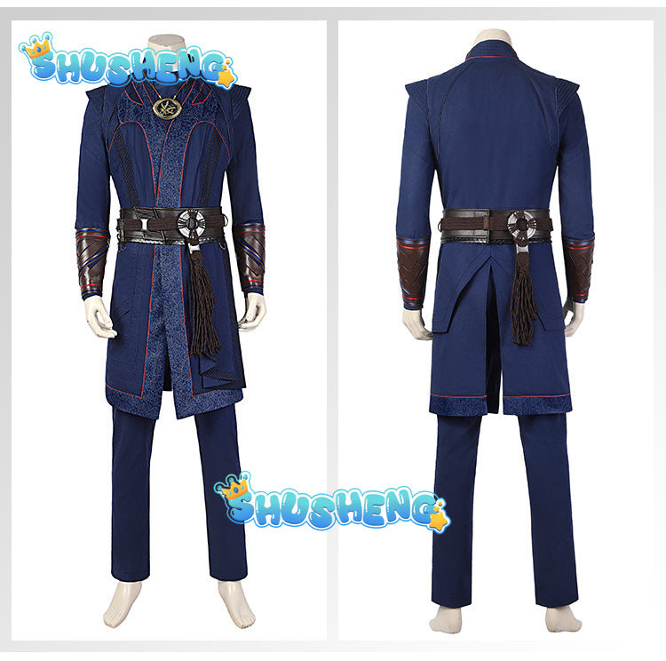 Doctor Strange Costume Stephen Strange Halloween Outfits The Multiverse of Madness Cosplay Suit Cloak