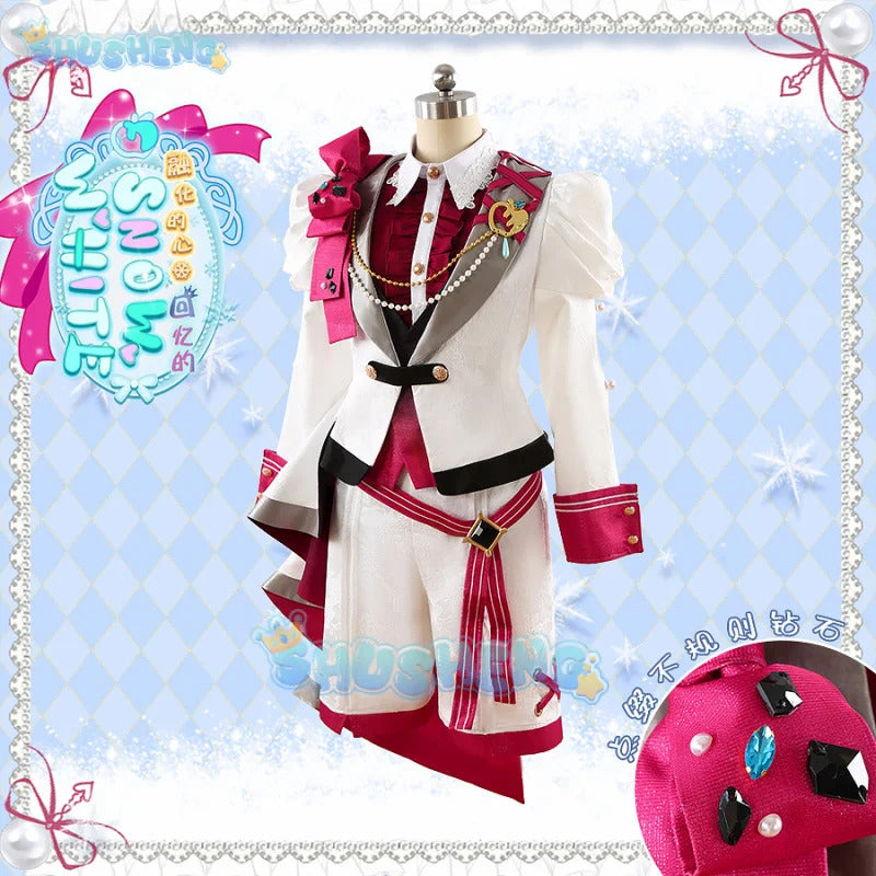 Shusheng-R Ensemble Stars Esupuri Hanamura Fuyume/Sagiri Esu/Natsu Kanna/Hojo Raika Cosplay Costume Uniform Halloween Carnival Party