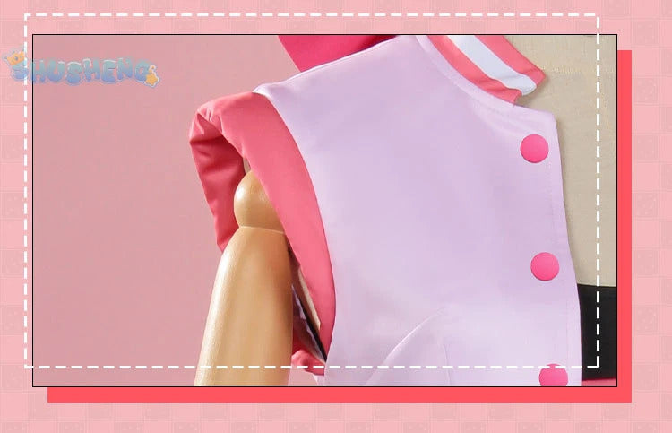 Powerpuff cos Girls Blossom Bubbles Buttercup Cosplay clothing Sweet Loli Hair accessories gloves props Halloween Uniform S-XXXL