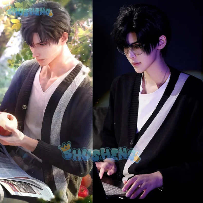 Love and Deepspace Zayne  Cosplay Costume Apple Peel Daily Shirt Halloween Carnival Party Christmas Play Role Clothes Clothing