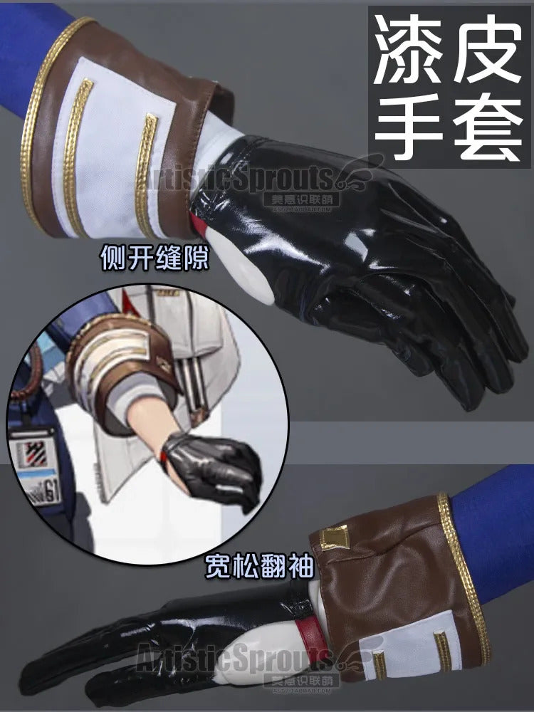 Nikke: Goddess of Victory Cosplay Marianne Costume Marian Women sexy bag buttocks skirt shirt tie hat socks Halloween uniform