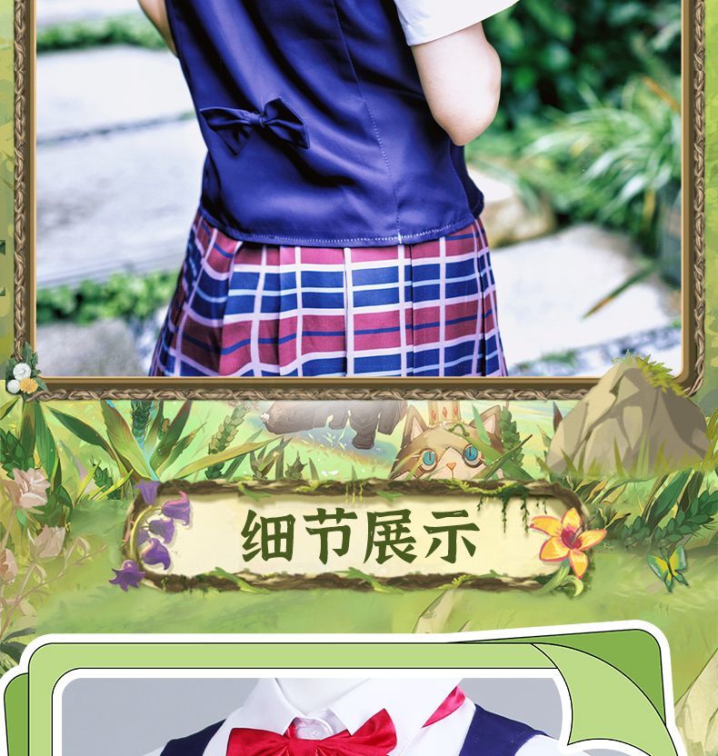 Identity V Emma Woods Costume For Halloween Christmas Festival Party Daily Fashionable role-playing costumes