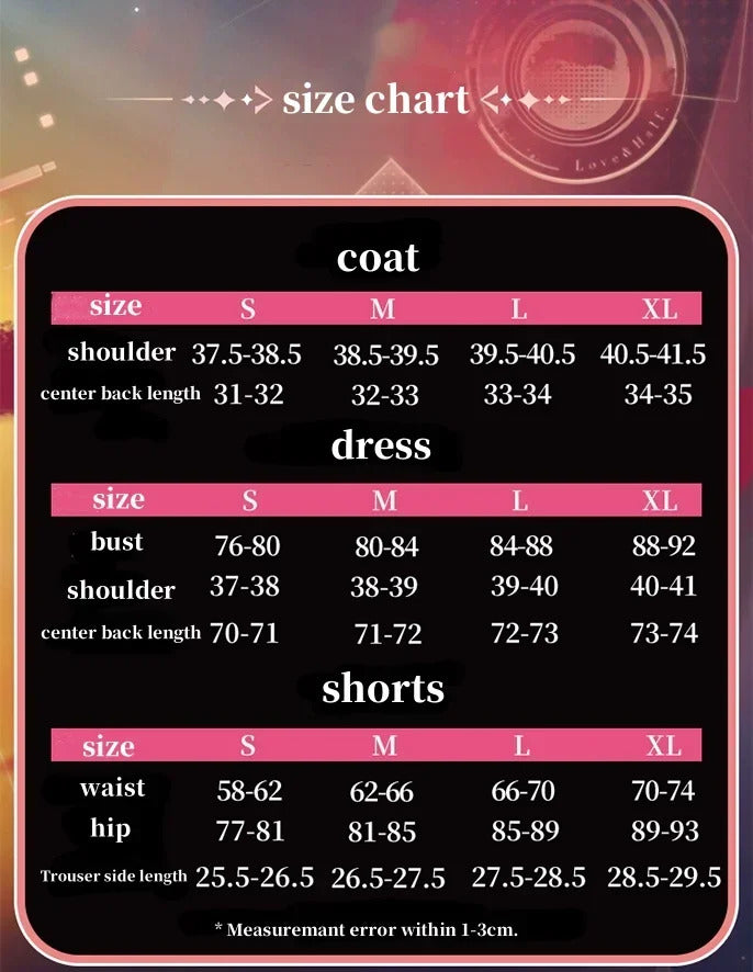 Arknights Lemuen Cosplay Costume Uniform Halloween Carnival Party Christmas Play Role Clothes Clothing for Women