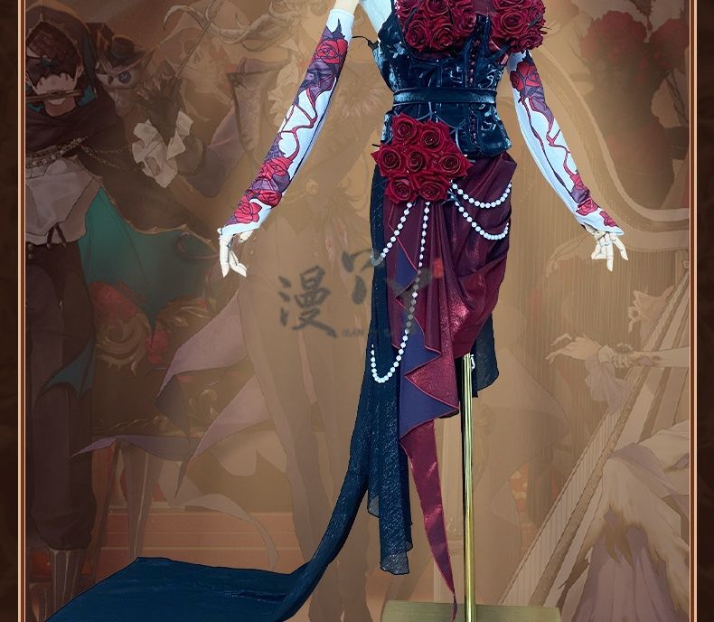 Game Identity ⅤBloody Queen Mary Cosplay Costume Women Girls Dress Roleplay Fantasia Outfits Halloween Carnival Uniform