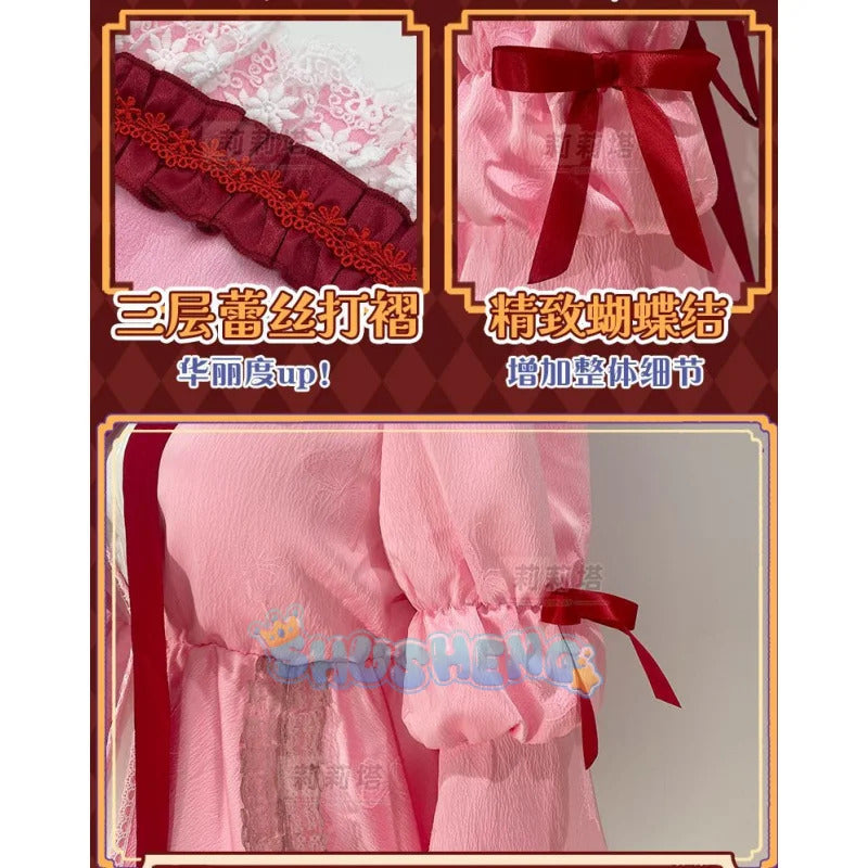 Anime Rozen Maiden Hinaichigo Souseiseki Cosplay Costume Halloween Carnival Sweet and Cute Lolita Dress and Accessories Girl Set