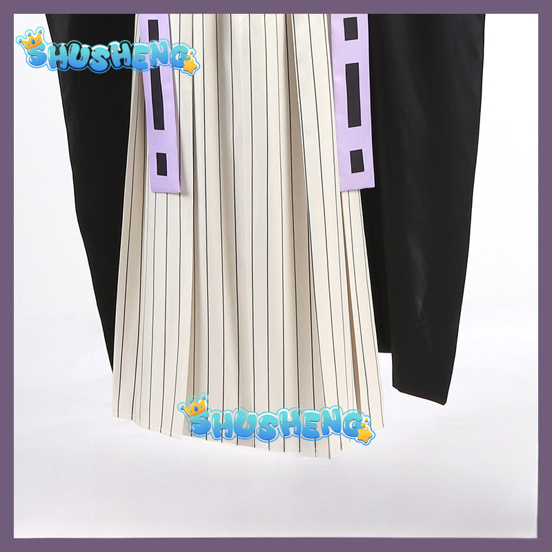 Anime Douma Cosplay Demon Slayers Cosplay Costume Kimetsu No Yaiba Clothes Cloak Douma Wig Fans Halloween Cos for Women Men