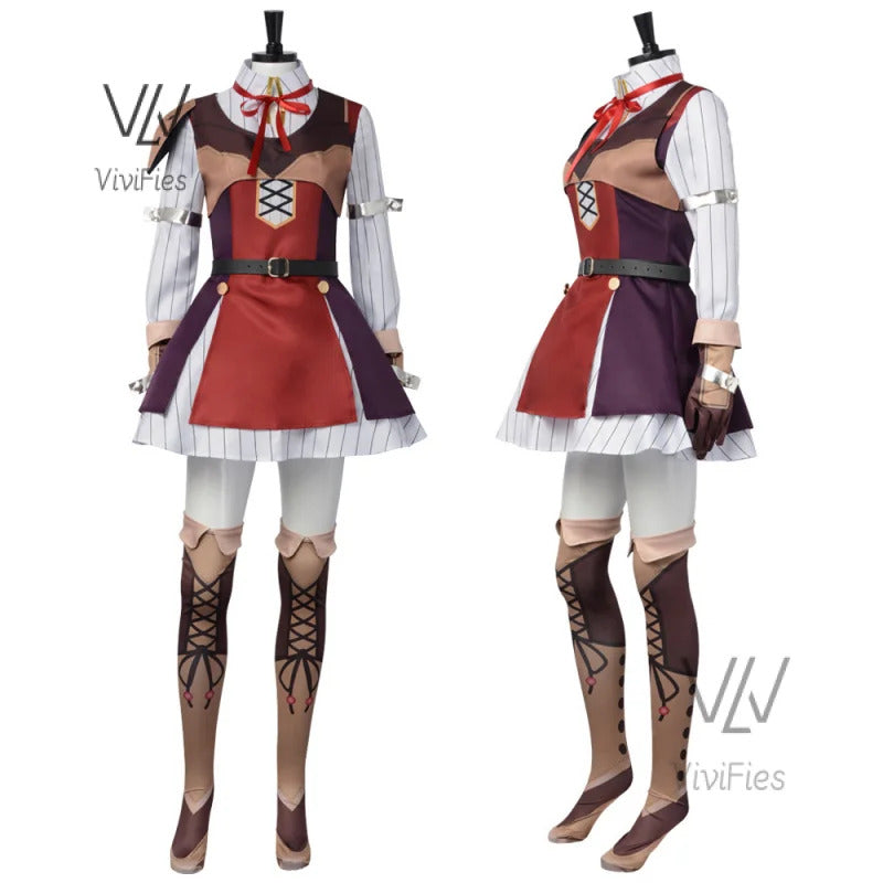 Anime Tate No Nariagari Raphtalia Cosplay Costumes Raphtalia Costume For Women Cosplay Yuusha No Costume Full Sets Sock glove