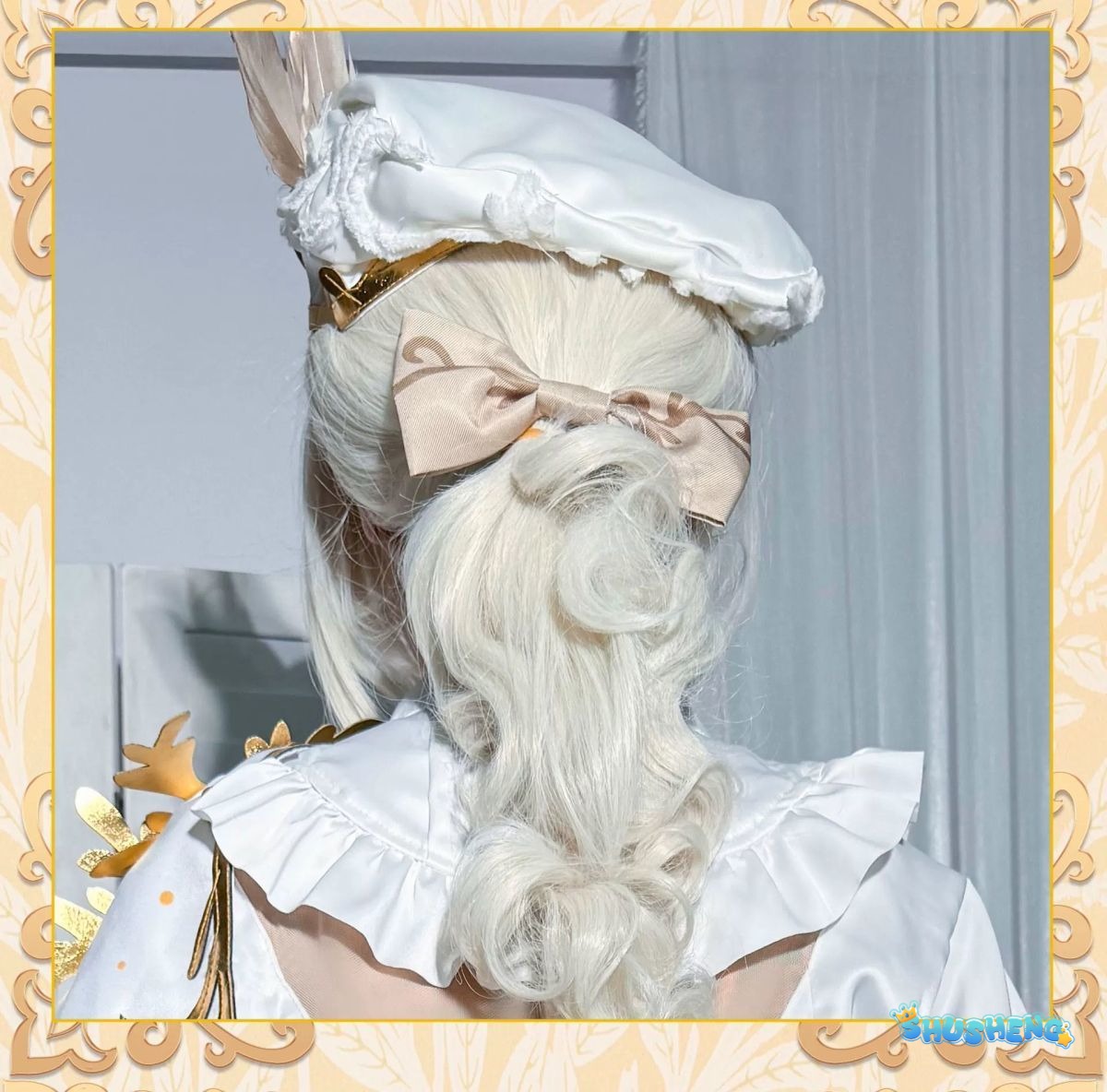 Edgar Valden Cosplay Costumes Identity V Costume Game Painter Golden Ratio Sweet Uniform Halloween Party Role Play Clothing